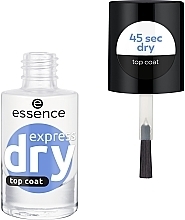 Düfte, Parfümerie und Kosmetik Schnelltrocknender Nagelüberlack - Essence Express Dry Top Coat