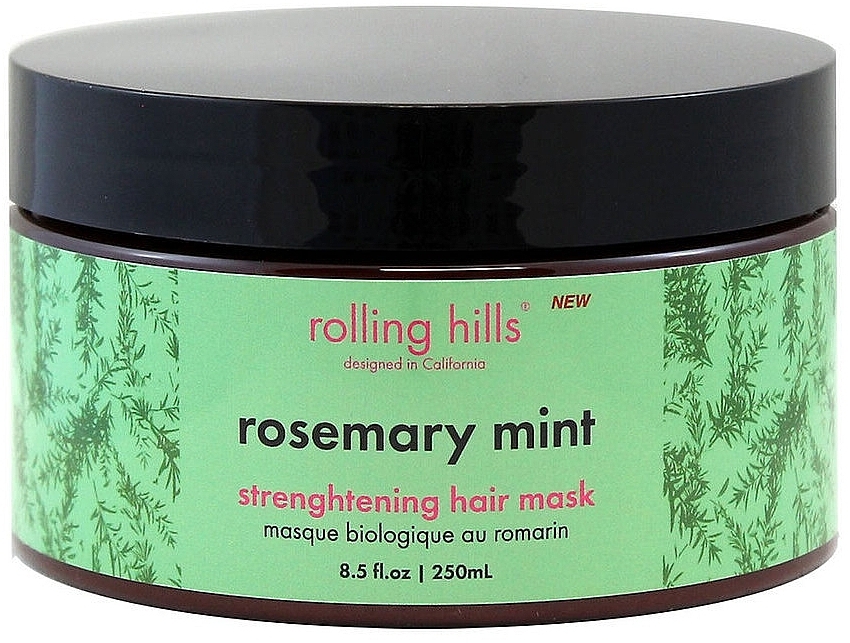 Stärkende Haarmaske Rosmarin-Minze - Rolling Hills Rosemary Mint Strenghtening Hair Mask — Bild N1