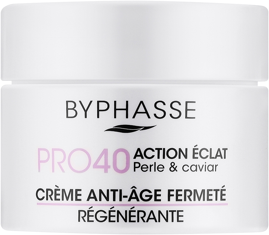 Straffende Anti-Aging Gesichtscreme mit Kaviar und Perlen für reife Haut - Byphasse Anti-aging Cream Pro40 Years Pearl And Caviar — Bild N1