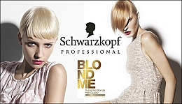 Blond Weißkaschierungscreme - Schwarzkopf Professional BlondMe White Blending — Bild N4