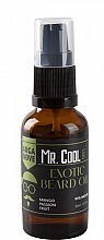Düfte, Parfümerie und Kosmetik Natürliches Bartöl mit Mango und Passionsfrucht - Arganove Natural Mr. Cool Oil