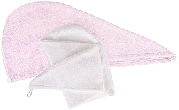 Haartrockenhandtuch-Set - Brushworks Hair Towel Wrap Duo — Bild N2