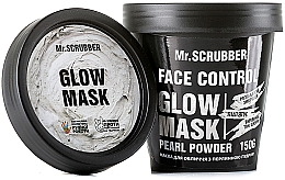 Düfte, Parfümerie und Kosmetik Gesichtsmaske mit Perlenpuder - Mr.Scrubber Fase Control Glow Mask