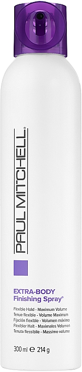 Haarspray für mehr Volumen und Glanz Starker Halt - Paul Mitchell Extra-Body Finishing Spray — Bild N1