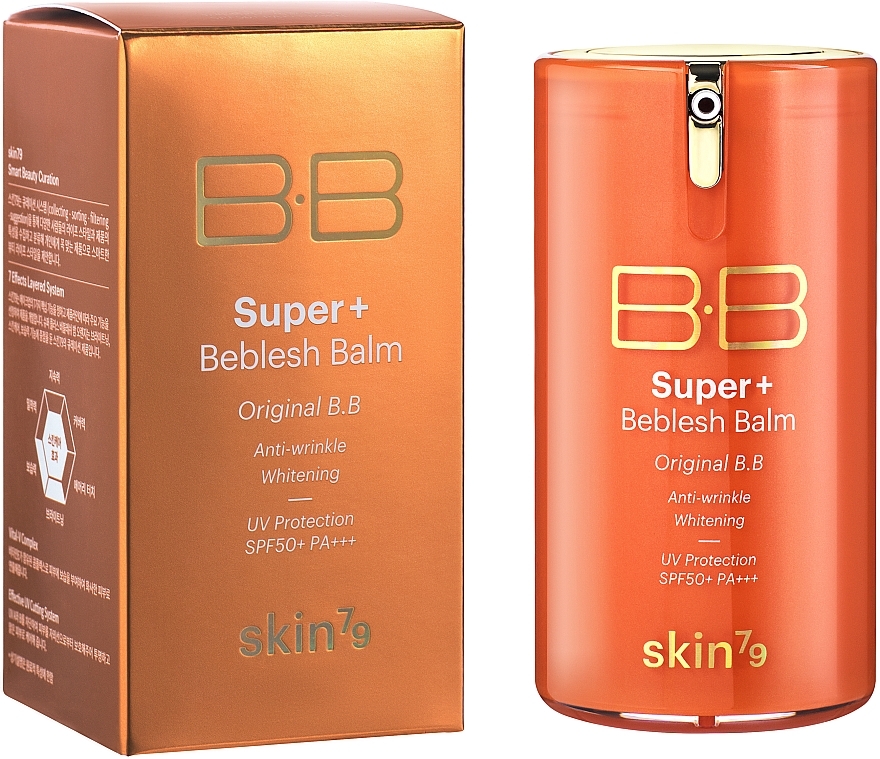 Mattierende Anti-Falten BB Creme für makellose Haut mit LSF 50 - Skin79 Super Plus Beblesh Balm Vital  — Bild N1