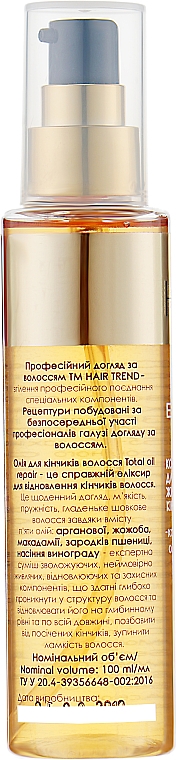 Haarspitzenöl - Hair Trend Total Oil Repair — Bild N3