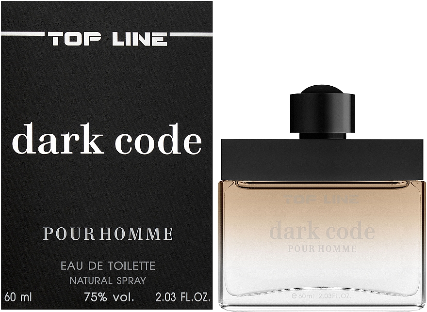 Aroma Parfume Top Line Dark Code - Eau de Toilette — Bild N2