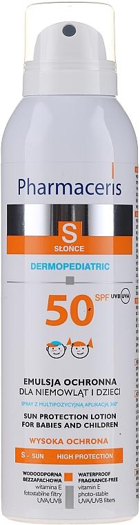 Sonnenschutzemulsion für Kinder und Babys SPF 50+ - Pharmaceris S Protective Emulsion For Children And Infants In The Sun Spf50+ — Bild N3