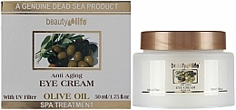 Anti-Aging Creme für die Augenpartie mit Olivenöl - Aroma Dead Sea — Foto N1