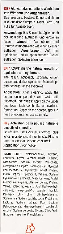 Hochkonzentriertes Wirkstoff-Serum für Wimpern und Augenbrauen - Synouvelle Cosmectics Targeted Treatments Lash & Brow Activating Serum — Bild N3