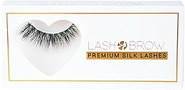 Düfte, Parfümerie und Kosmetik Künstliche Wimpern - Lash Brow Premium Silk Lashes Wow Lashes