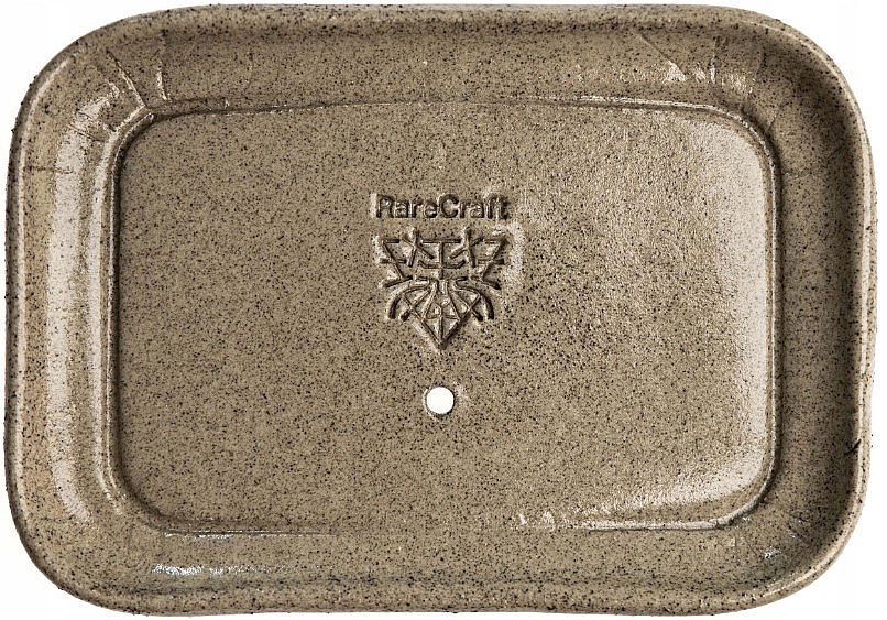 Seifenschale aus Keramik braun - RareCraft Soap Dish — Bild N1