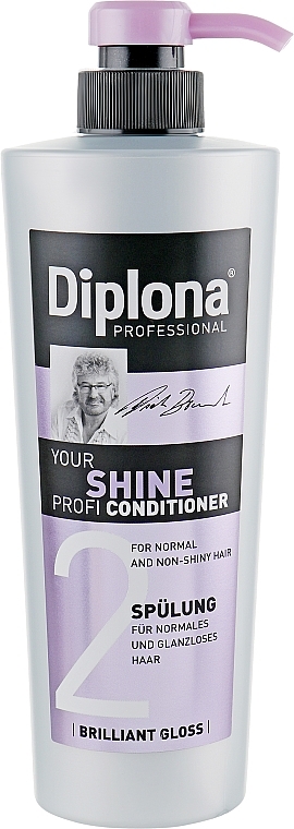 Haarspülung mit Panthenol für glanzloses Haar - Diplona Professional Your Shine Profi — Bild N1