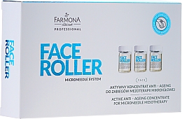 Düfte, Parfümerie und Kosmetik Aktives Anti-Aging Gesichtskonzentrat für Mikronadel-Mesotherapie - Farmona Professional Face Roller Active Anti-Ageing Concentrate