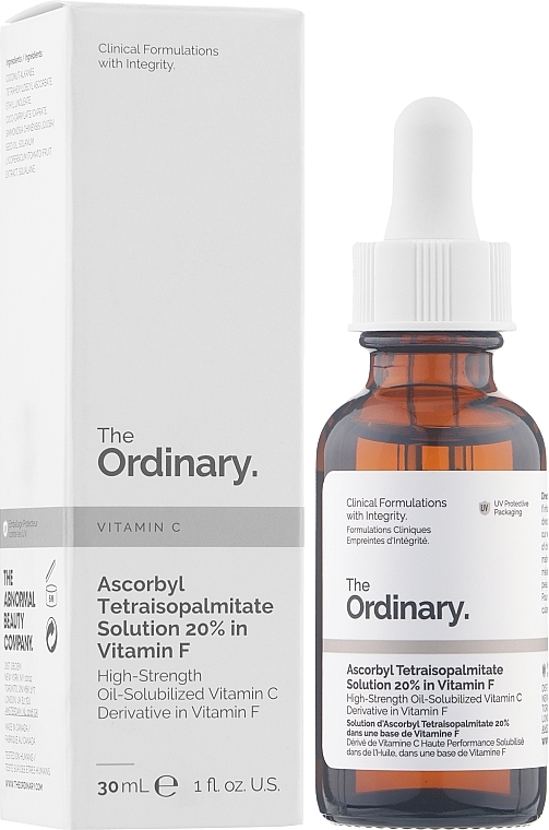 Gesichtsserum mit Vitamin F - The Ordinary Ascorbyl Tetraisopalmitate Solution 20% — Bild N2