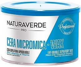 Warmes Enthaarungswachs in einer Dose - Naturaverde Pro Micromica Fat-Soluble Depilatory Wax  — Bild N1