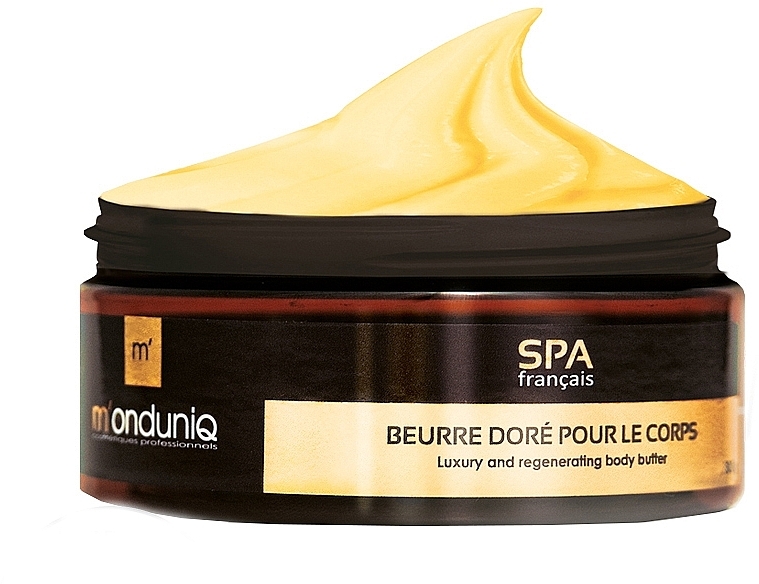 Luxuriöses regenerierendes Öl für den ganzen Körper - M'onduniq SPA Luxury Gold & Honey Luxury And Regenerating Body Butter — Bild N2