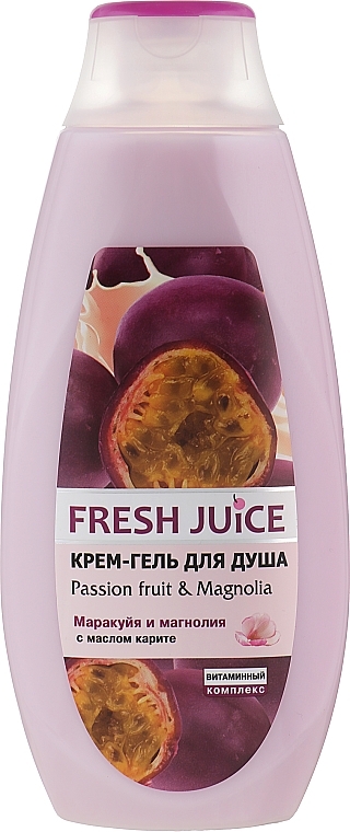 Creme-Duschgel mit Passionsfrucht & Magnolie - Fresh Juice Brazilian Carnival Passion Fruit & Magnolia