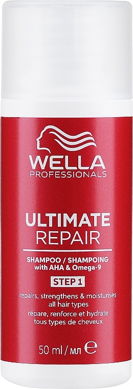 Shampoo für alle Haartypen - Wella Professionals Ultimate Repair Shampoo With AHA & Omega-9 — Bild N13