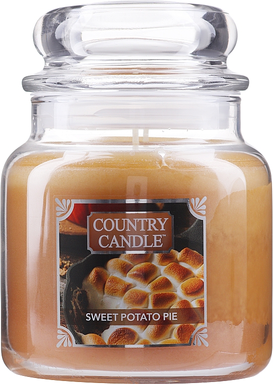 Duftkerze im Glas Sweet Potato Pie - Country Candle Sweet Potato Pie — Bild N1