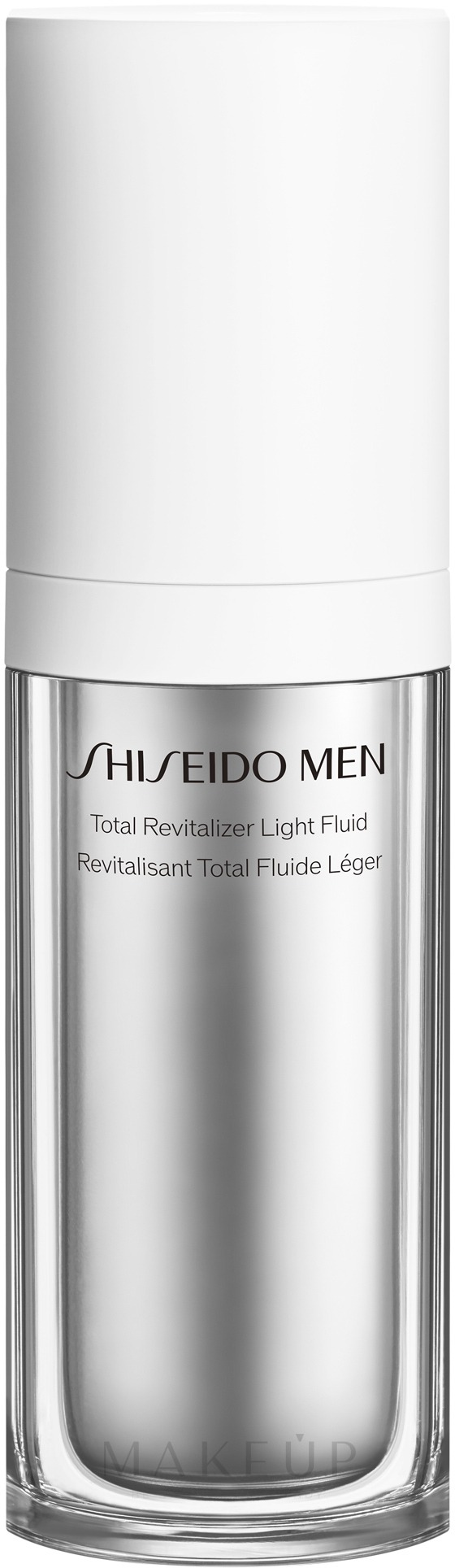 Feuchtigkeitspflege mit Marine Protein Complex - Shiseido Men Total Revitalizer Light Fluid — Bild 70 ml
