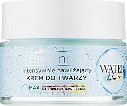 Düfte, Parfümerie und Kosmetik Feuchtigkeitsspendende Gesichtscreme - Bielenda Water Balance Moisturizing Face Cream