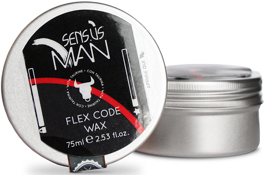 Haarwachs - Sensus Man Flex Code Wax — Bild N1