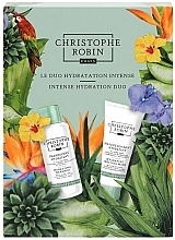 Düfte, Parfümerie und Kosmetik Haarpflegeset - Christophe Robin Intense Hydration Duo (Shampoo 75ml + Haarmaske 40ml + Haarcreme 3ml)