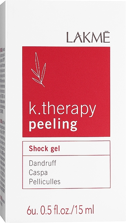 Intensives Anti-Schuppen-Gel - Lakme K.Therapy Peeling Shock Gel — Bild N2