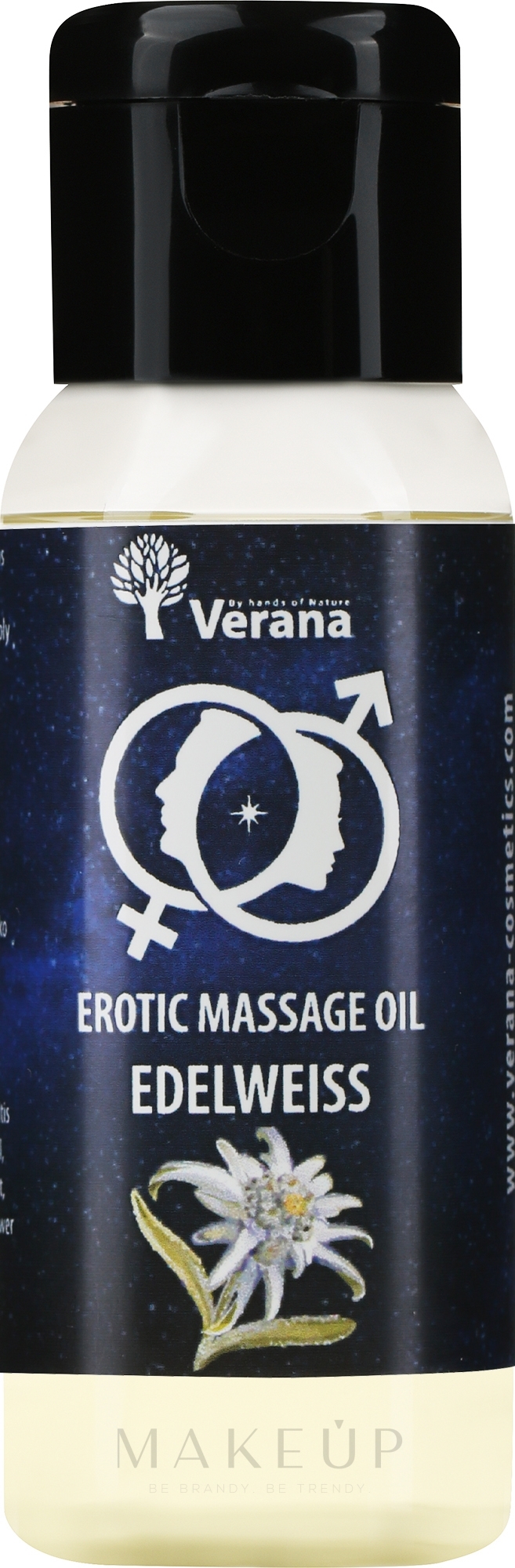 Öl für erotische Massage Edelweiß - Verana Erotic Massage Oil Edelweiss  — Bild 30 ml