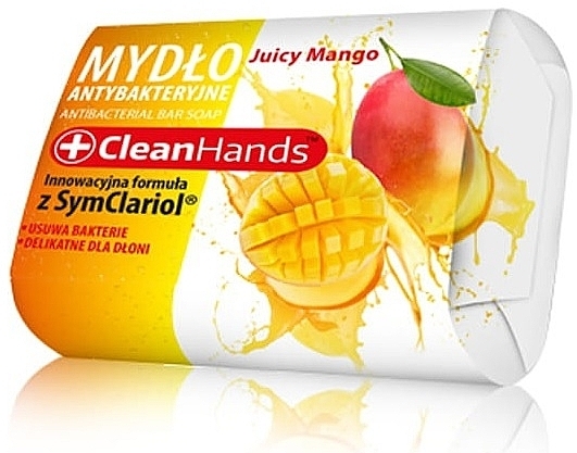 Antibakterielle Handseife Mango - Clean Hands Antibacterial Bar Soap  — Bild N1