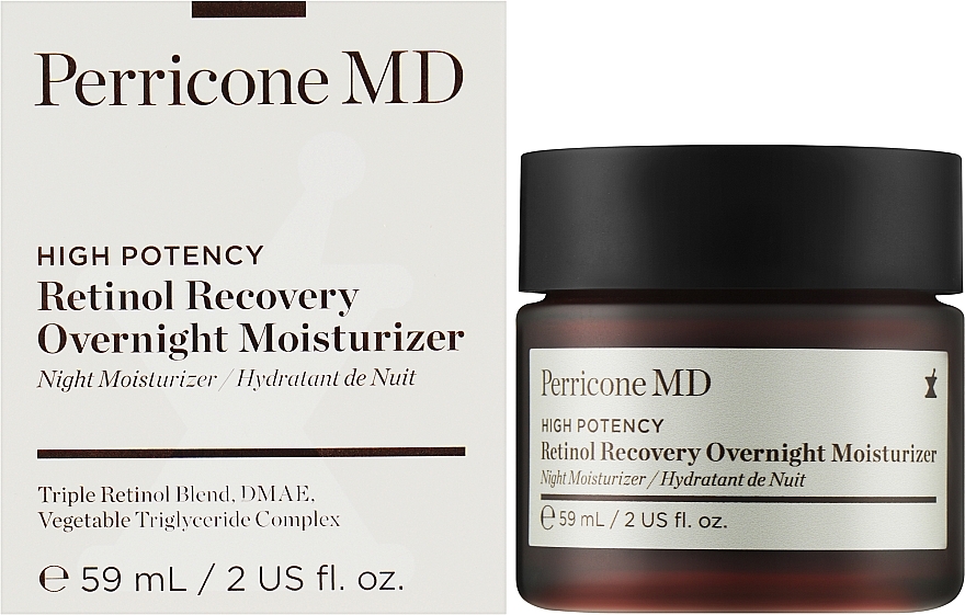 Ultra-nährende Feuchtigkeitscreme für das Gesicht - Perricone MD High Potency Retinol Recovery Overnight Moisturizer — Bild N9