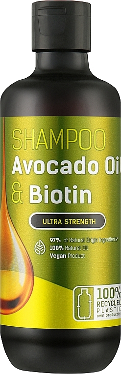 Haarshampoo Avocado Oil & Biotin - Bio Naturell Shampoo — Bild N1