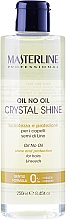 Düfte, Parfümerie und Kosmetik Haaröl mit Leinsamen - Masterline Professional Crystal Shine Oil No Oil