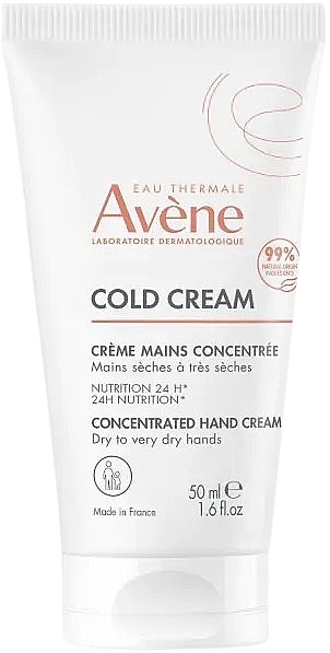 Konzentrierte, feuchtigkeitsspendende und pflegende Handcreme - Avene Eau Thermale Cold Cream Concentrated Hand Cream — Foto N5