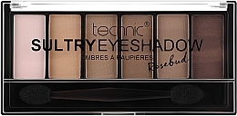 Lidschattenpalette - Technic Cosmetics Sultry 6 Shades Eyeshadow Palette — Bild N2