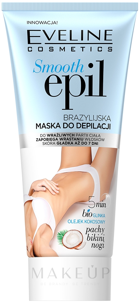 Brasilianische Enthaarungsmaske - Eveline Cosmetics Smooth Epil — Bild 175 ml