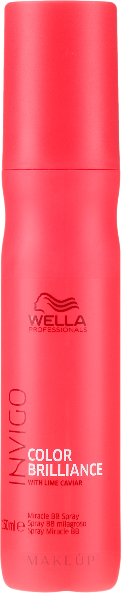 BB Haarspray für coloriertes Haar ohne Ausspülen - Wella Professionals Invigo Color Brilliance Miracle BB Spray — Bild 150 ml