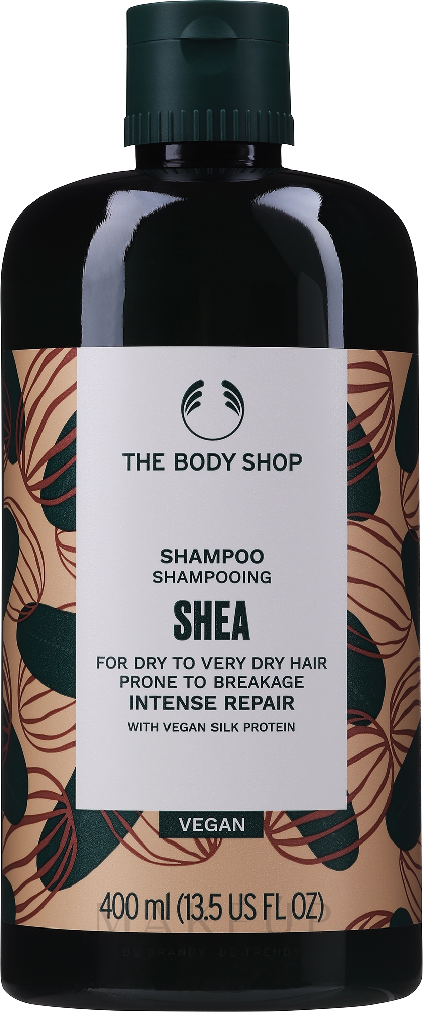 Intensiv pflegendes Haarshampoo für sehr trockenes Haar - The Body Shop Shea Intense Repair Shampoo — Bild 400 ml