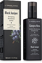 Düfte, Parfümerie und Kosmetik Lotion-Deodorant schwarzer Wacholder - L'Erbolario Black Juniper Energising Deodorant Lotion