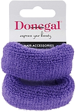 Düfte, Parfümerie und Kosmetik Haargummis FA-5643 violett 2 St. - Donegal
