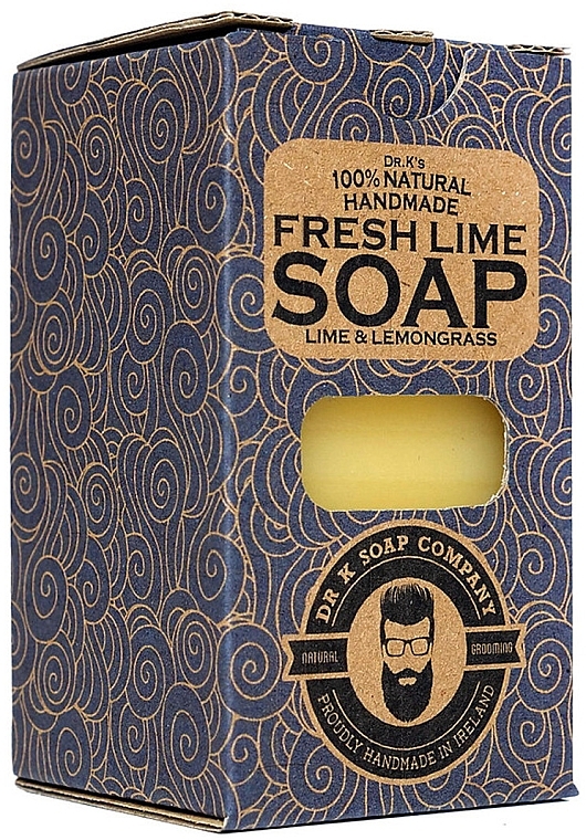 Körperseife Frische Limette - Dr K Soap Company Fresh Lime Body Soap XL  — Bild N2
