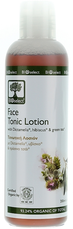 Gesichtstonikum mit Dictamelia, Hibiskus und grünem Tee - BIOselect Face Tonic Lotion — Bild N2