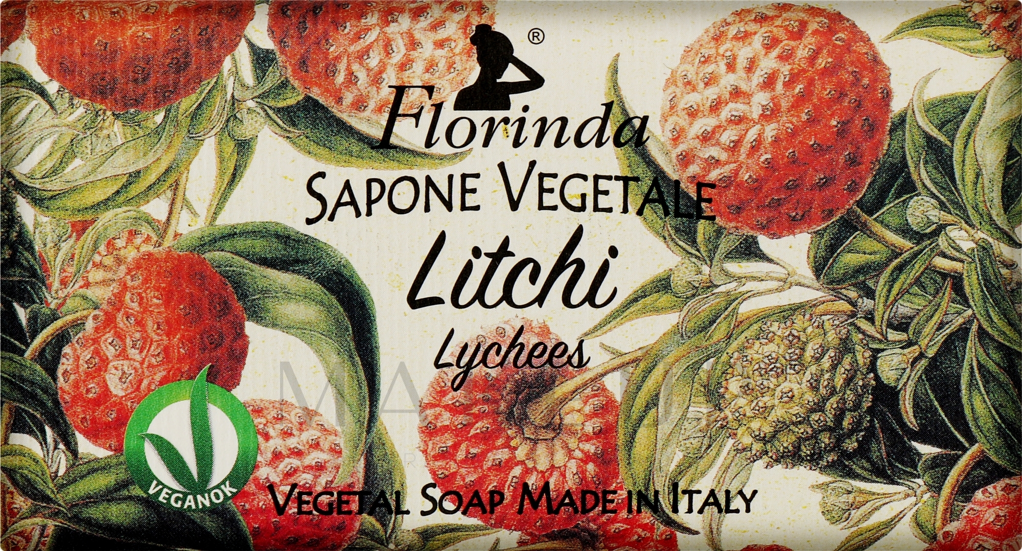 Naturseife Lychee - Florinda Lychees Natural Soap — Bild 100 g