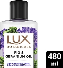 Lux Botanicals Fig & Geranium Oil Shower Gel - Duschgel Feigen- und Geranienöl — Bild N3