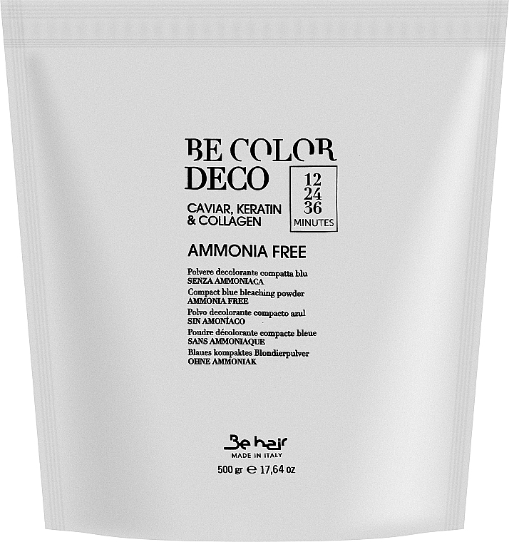 Haaraufheller - Be Color Deco Ammonia Free Brightener 12, 24, 36 Minutes — Bild N1