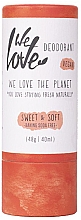 Düfte, Parfümerie und Kosmetik Deostick - We Love The Planet Sweet & Soft Deodorant