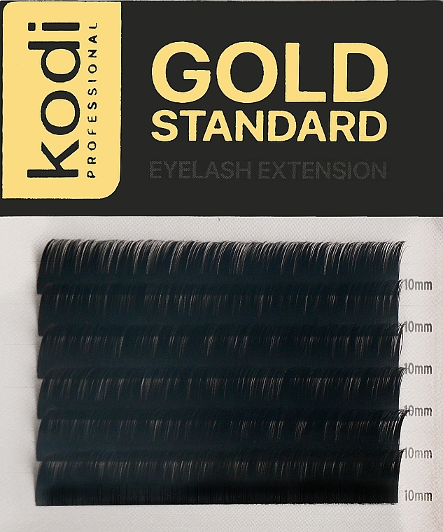 Wimpernbüschel Goldstandard C 0,07 (6 Reihen 10 mm) - Kodi Professional — Bild N1