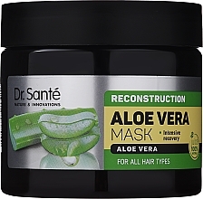Düfte, Parfümerie und Kosmetik Regenerierende Haarmaske mit Aloe Vera-Saft - Dr. Sante Aloe Vera