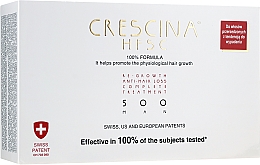 Düfte, Parfümerie und Kosmetik Wiederherstellendes Lotion-Konzentrat gegen Haarausfall für Männer 500 - Crescina Re-Growth HFSC 100% + Crescina Anti-Hair Loss HSSC